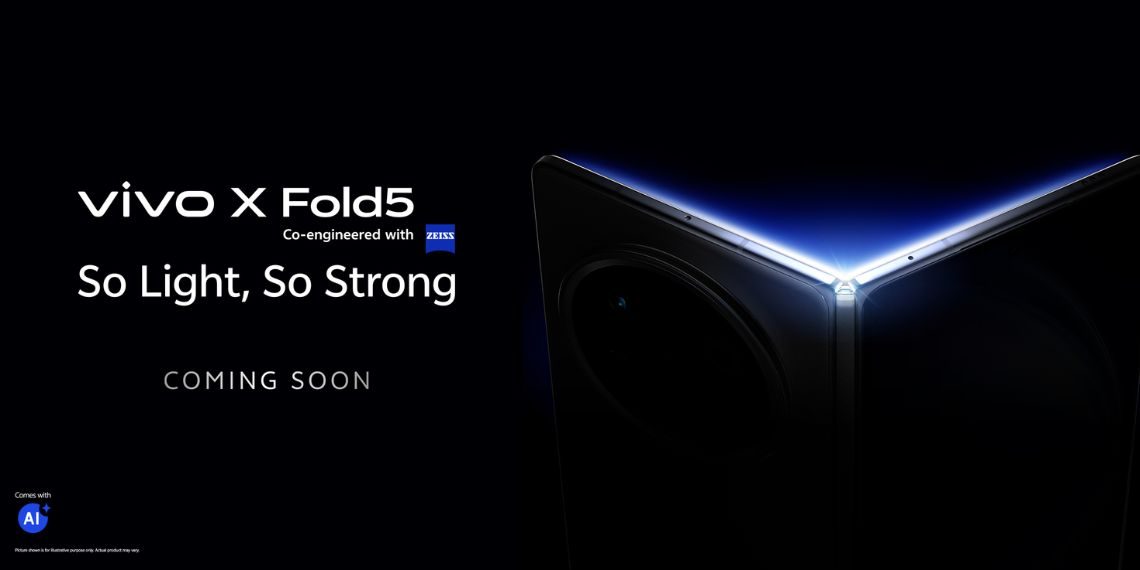 Vivo X Fold 5 Teased for India Snapdragon 8 Gen 3, Triple 50MP Zeiss Cameras, 6,000mAh Battery & Launch Expected Mid-July - Before You Take
