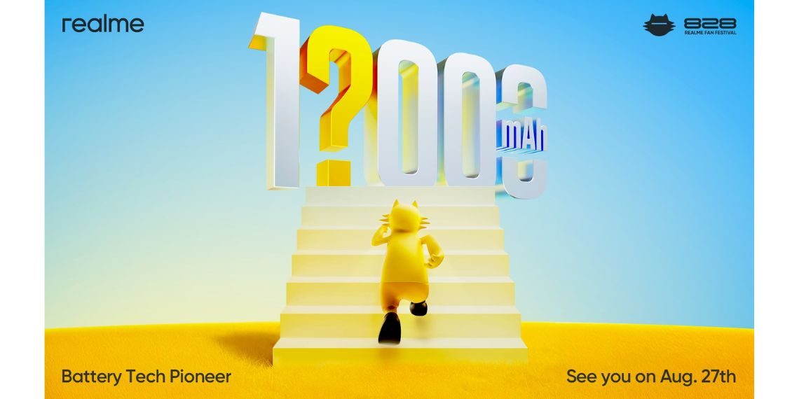 Realme Confirms August 27 Launch Smartphone Teased with Over 10,000mAh Battery & Next-Gen Fast Charging Tech News - Before You Take