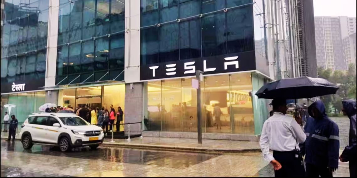 Tesla Set to Open New Delhi Showroom on August 11 Official Invites Sent Ahead of Major Expansion Tech News - Before You Take