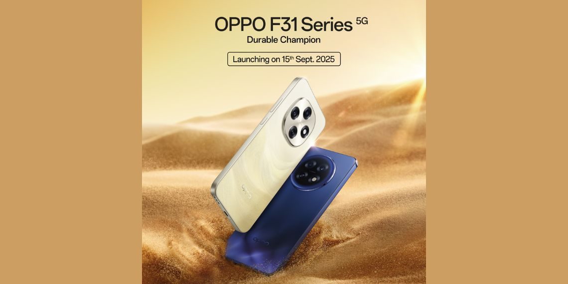 OPPO F31 Series 5G Confirmed for Sept 15 Launch in India Big Battery, Fast Charging & Premium Design Tech News - Before You Take