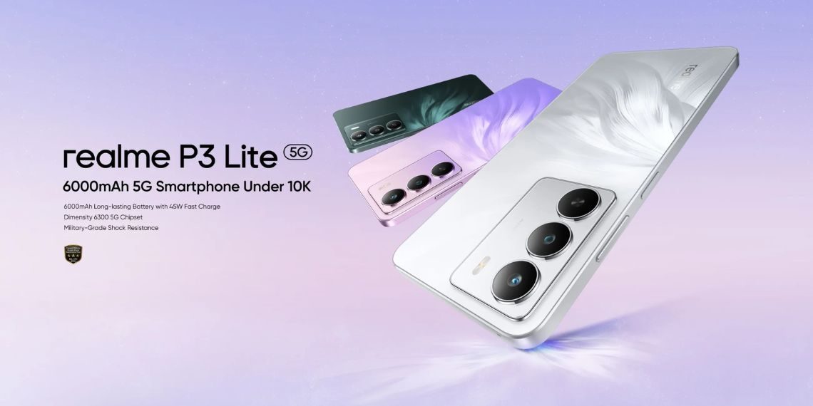 Realme P3 Lite 5G Set to Launch in India on Sept 13 with Dimensity 6300 SoC, Slim 6000mAh Battery & IP64 Rating - Before You Take