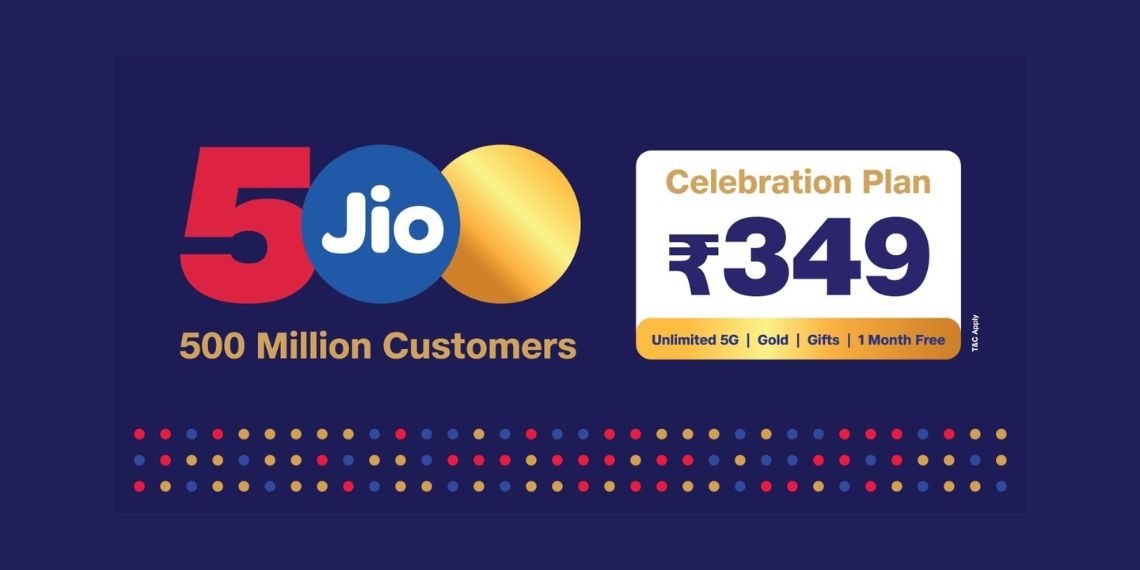 Reliance Jio 9th Anniversary Crosses 500 Million Users, Announces Free Data, ₹349 Plan & Broadband Offers Tech News - Before You Take
