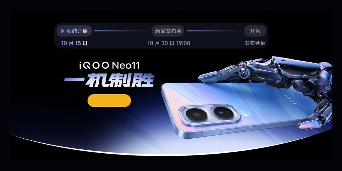 iQOO Neo 11 Launch Confirmed for October 30 with Snapdragon 8 Elite Chip, 2K Display & Monster Cooling System - Before You Take