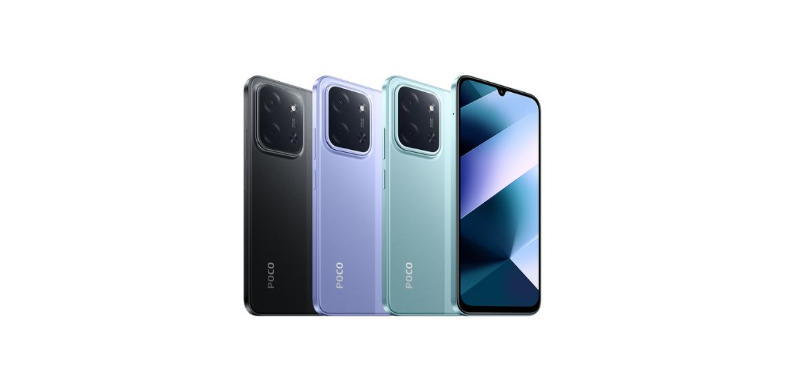 POCO C85 5G Launched in India with 6.9″ 120Hz Display & 6000mAh Battery ...
