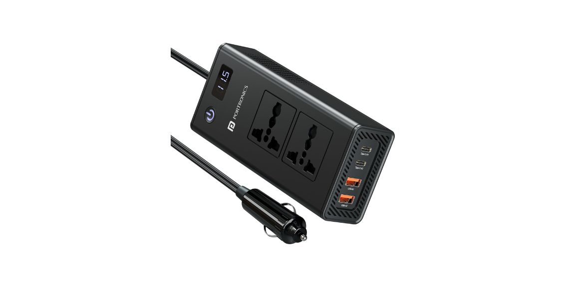 Portronics Zaptor 200W Launched in India Dual AC Sockets, 4 Fast USB Ports & 6-Device Support Unveiled Tech News - Before You Take