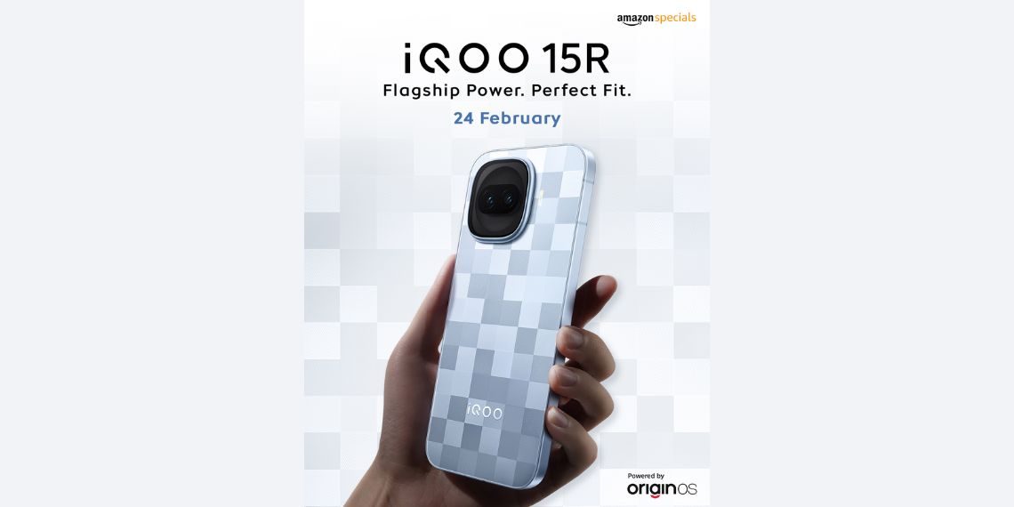 iQOO 15R India Launch Confirmed for February 24 AMOLED Display, Snapdragon 8 Gen 5, Massive Battery Expected - Before You Take