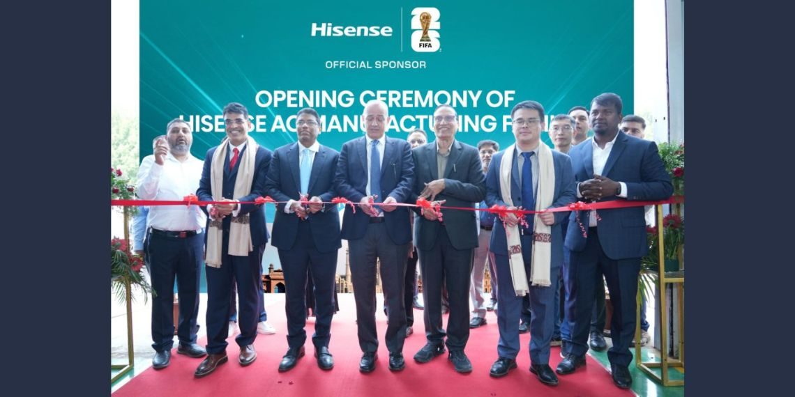 Hisense Inaugurates First Manufacturing Facility in India, Strengthening Make in India Commitment Latest Tech News - Before You Take
