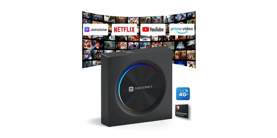 Portronics Tune Prime Launched with Built-in 4G, GPS, and Streaming Support for Smarter Car Infotainment Tech News - Before You Take