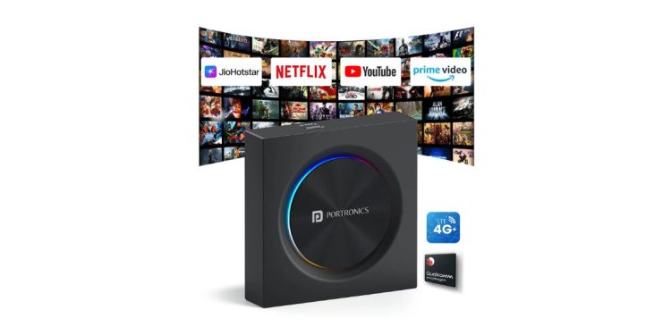 Portronics Tune Prime Launched with Built-in 4G, GPS, and Streaming Support for Smarter Car Infotainment Tech News - Before You Take