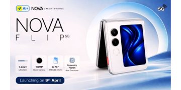 Ai Plus Nova Flip 5G India Launch Set for April 9 with 120Hz AMOLED Display and Affordable Foldable Design Tech News - Before You Take