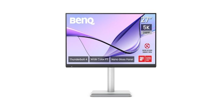 BenQ MA270S 5K Nano Gloss Monitor Launched in India with Mac-Optimized Features and Stunning Color Accuracy - Before You Take