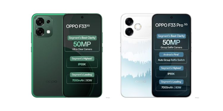 OPPO F33 5G Series Launched in India with 7000mAh Battery, IP69K Durability and 120Hz AMOLED Display Tech News - Before You Take
