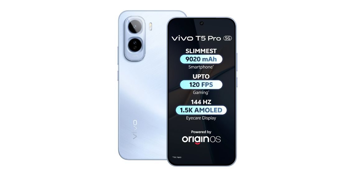 Vivo T5 Pro 5G Launched in India with Massive 9,020mAh Battery, Snapdragon 7s Gen 4, and 144Hz AMOLED Display - Before You Take