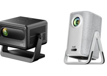 boAt CineHead M1 and E1 Smart Projectors Launched in India with 150-Inch Projection and Built-in OTT Apps Tech News - Before You Take
