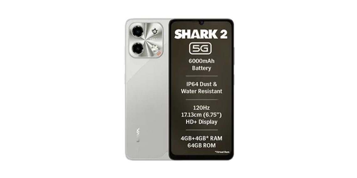 Lava SHARK 2 5G Launched in India With 120Hz Display, 6000mAh Battery at Rs. 11,999 Latest Technology News - Before You Take