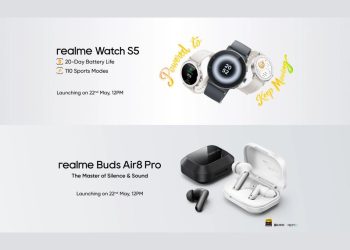 Realme Buds Air 8 Pro and Realme Watch S5 India Launch Confirmed With ANC, AMOLED Display, AI Features Tech News - Before You Take