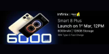 Infinix Smart 8 Plus: Explore the Microsite as Flipkart Reveals Availability for the Budget Powerhouse on March 1!