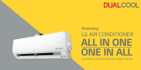 LG Launches New Convertible DualCool Inverter ACs in India with AI+ and Health Features