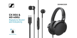 Sennheiser CX 80U and HD 400U Launched in India with USB-C Audio and Hi-Res Sound