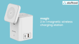 Stuffcool Launches Magic 2 in 1 Magnetic Wireless Charging Station with 30W Output in India